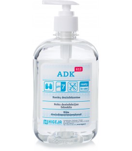 ADK-612 rankų dezinfekantas, 500ml