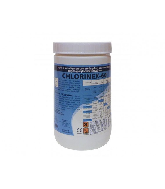 Chlorinex-60 chloro tabletės, 300 vnt